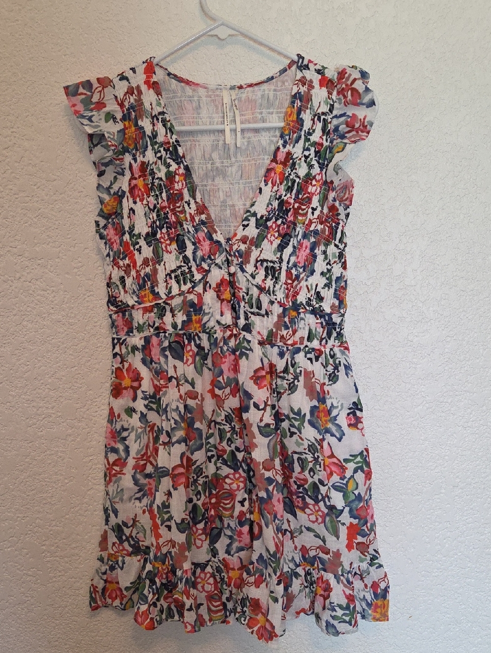 Anthropologie Cotton Floral Sundress, Size S